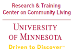 Research and Training Center on Community Living (RTC) Logo